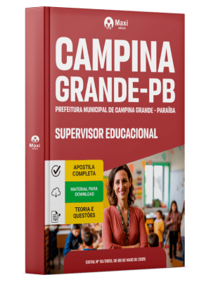 Apostila Prefeitura de Campina Grande - PB 2026 - Supervisor Educacional