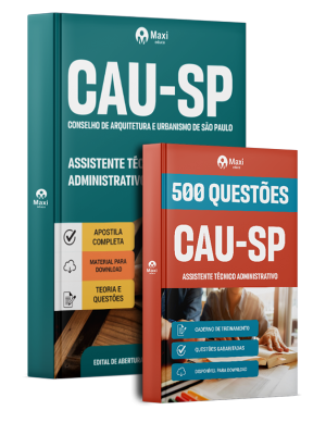 Combo CAU-SP 2026 - Assistente Técnico - Administrativo