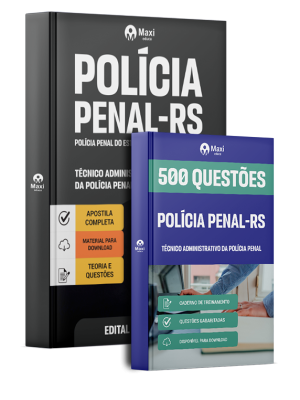 Combo Polícia Penal-RS 2026 - Técnico Administrativo da Polícia Penal