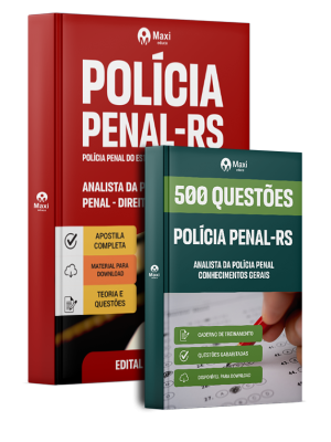 Combo Polícia Penal-RS 2026 - Analista da Polícia Penal - Direito