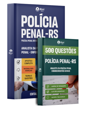 Combo Polícia Penal-RS 2026 - Analista da Polícia Penal - Enfermagem
