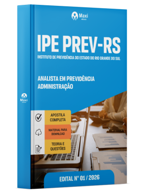 Apostila IPE Prev RS 2026 - Analista em Previdência - Administração