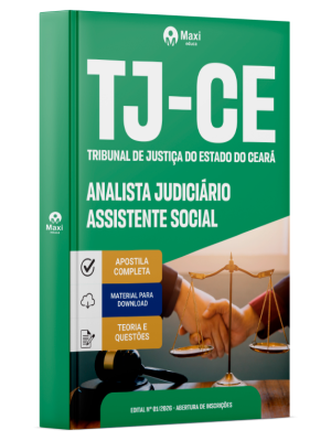 Apostila TJ-CE  2026 - Analista Judiciário - Assistente Social
