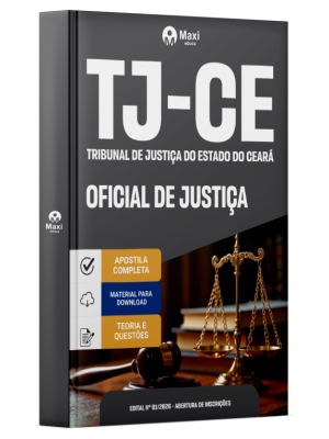 Apostila TJ-CE  2026 - Oficial de Justiça