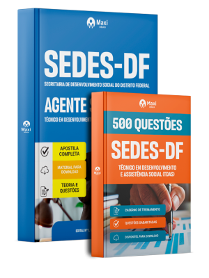 Combo SEDES-DF 2026 - Agente Social