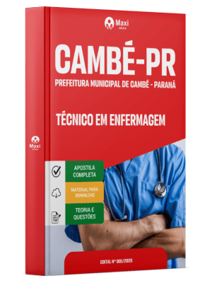 Apostila Prefeitura de Cambé - PR 2026 - Técnico em Enfermagem