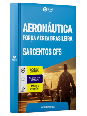 Apostila Aeronáutica do Brasil 2026 - Sargentos CFS
