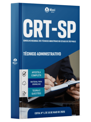 Apostila CRT-SP 2026 - Técnico Administrativo