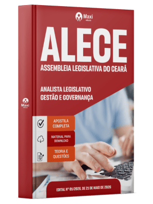 Apostila ALECE 2026 - Analista Legislativo - Gestão e Governança