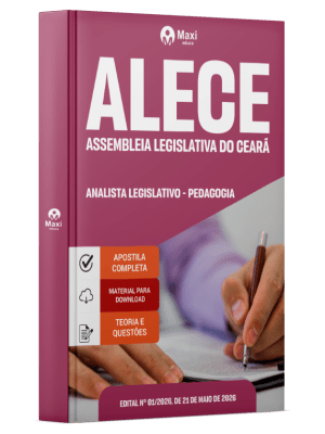 Apostila ALECE 2026 - Analista Legislativo - Pedagogia
