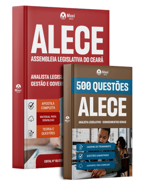 Combo ALECE 2026 - Analista Legislativo - Gestão e Governança