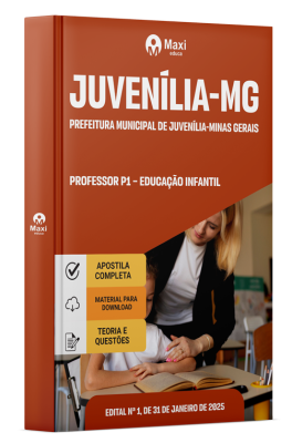 Apostila Prefeitura de Juvenília-MG 2025 - Professor P1 – Educação Infantil