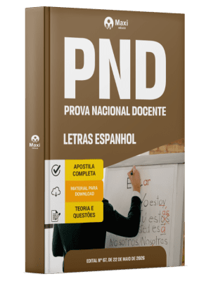 Apostila PND - Prova Nacional Docente 2026 - Letras Espanhol