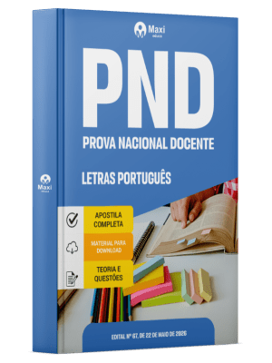 Apostila PND - Prova Nacional Docente 2026 - Letras Português