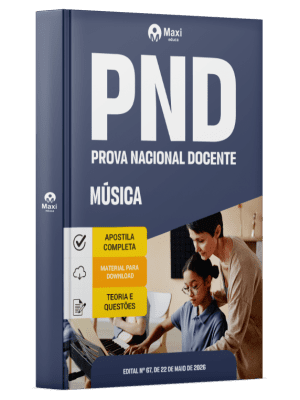 Apostila PND - Prova Nacional Docente 2026 - Música