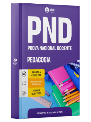 Apostila PND - Prova Nacional Docente 2026 - Pedagogia
