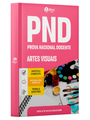 Apostila PND - Prova Nacional Docente 2026 - Artes Visuais