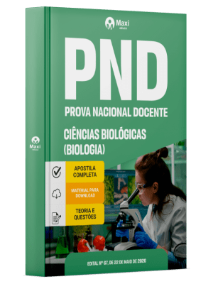 Apostila PND - Prova Nacional Docente 2026 - Ciências Biológicas (Biologia)