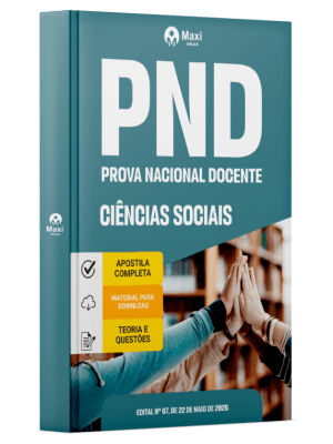 Apostila PND - Prova Nacional Docente 2026 - Ciências Sociais