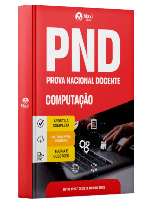 Apostila PND - Prova Nacional Docente 2026 - Computação