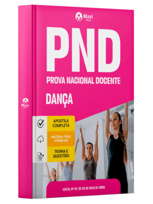 Apostila PND - Prova Nacional Docente 2026 - Dança