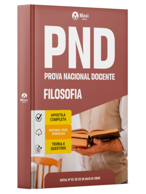 Apostila PND - Prova Nacional Docente 2026 - Filosofia