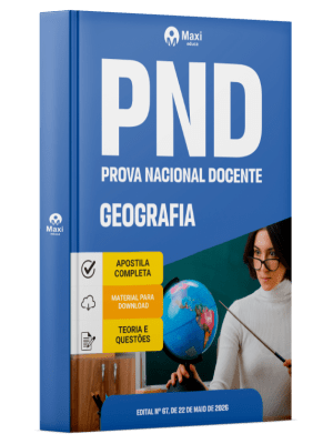 Apostila PND - Prova Nacional Docente 2026 - Geografia