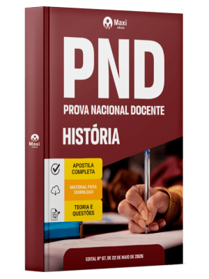 Apostila PND - Prova Nacional Docente 2026 - História
