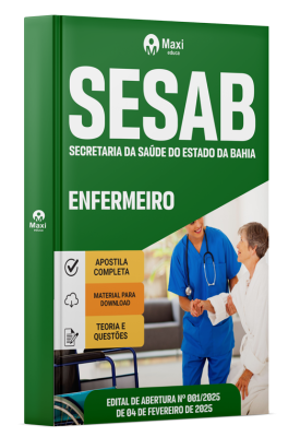 Apostila SESAB-BA 2025 - Enfermeiro