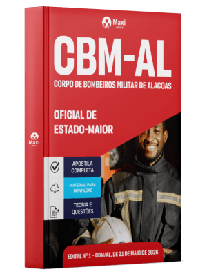 Apostila CBM-AL 2026 - Oficial de Estado-Maior