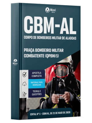 Apostila CBM-AL 2026 - Praça Bombeiro Militar Combatente (QPBM/1)