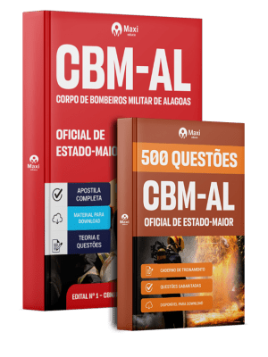 Combo CBM-AL 2026 - Oficial de Estado-Maior