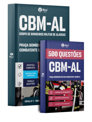 Combo CBM-AL 2026 - Praça Bombeiro Militar Combatente