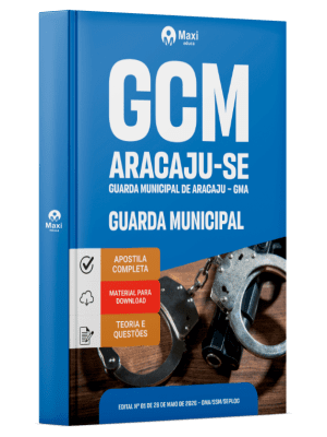 Apostila Prefeitura de Aracaju-SE 2026 em PDF - Guarda Municipal