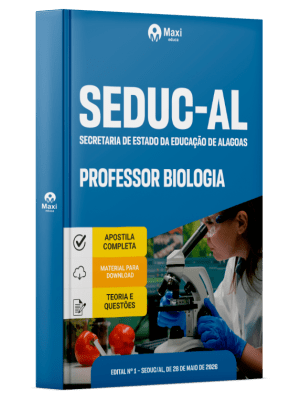 Apostila SEDUC-AL 2026 - Professor Biologia