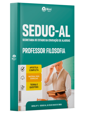 Apostila SEDUC-AL 2026 - Professor Filosofia
