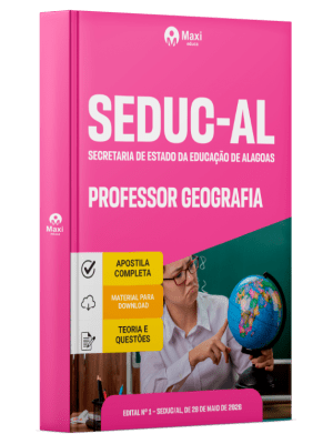 Apostila SEDUC-AL 2026 - Professor Geografia