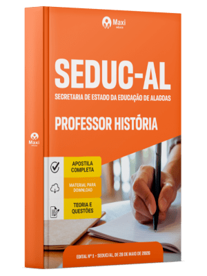 Apostila SEDUC-AL 2026 - Professor História