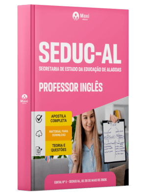 Apostila SEDUC-AL 2026 - Professor Inglês