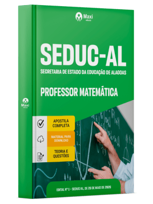 Apostila SEDUC-AL 2026 - Professor Matemática