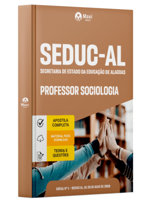 Apostila SEDUC-AL 2026 - Professor Sociologia