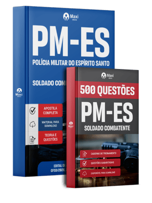Combo PM-ES 2026 - Soldado Combatente