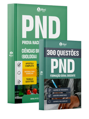 Combo PND - Prova Nacional Docente 2026 - Ciências Biológicas (Biologia)