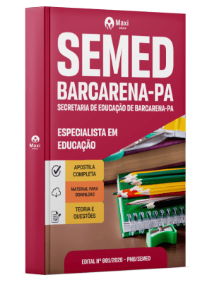 Apostila SEMED Barcarena-PA 2026 - Especialista em Educação