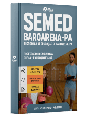 Apostila SEMED Barcarena-PA 2026 - Professor Licenciatura Plena - Educação Física