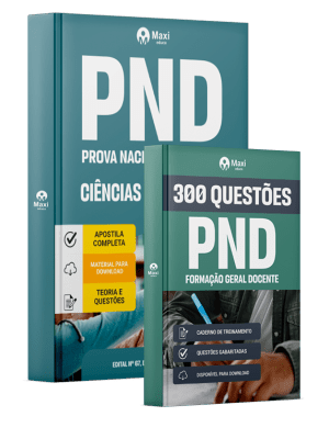 Combo PND - Prova Nacional Docente 2026 - Ciências Sociais