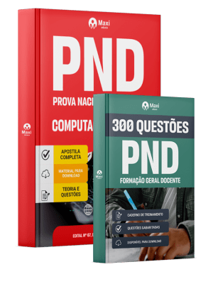Combo PND - Prova Nacional Docente 2026 - Computação