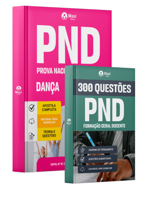 Combo PND - Prova Nacional Docente 2026 - Dança