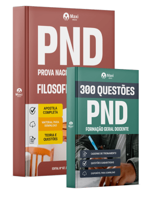 Combo PND - Prova Nacional Docente 2026 - Filosofia