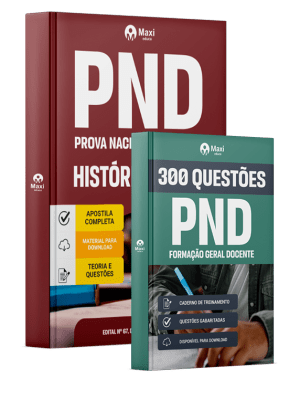 Combo PND - Prova Nacional Docente 2026 - História